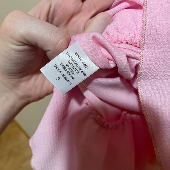 Lucy in the Sky Remi Ruched Ruffle Mini Dress - Picture 7 of 10